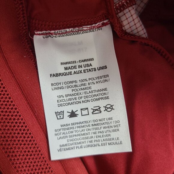 NEW Nike Womens Pro Elite Running Shorts DA3082-617 Size M Red - Picture 4 of 5